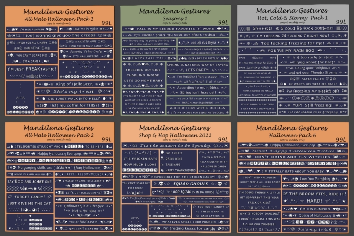 MANDILENA GESTURES