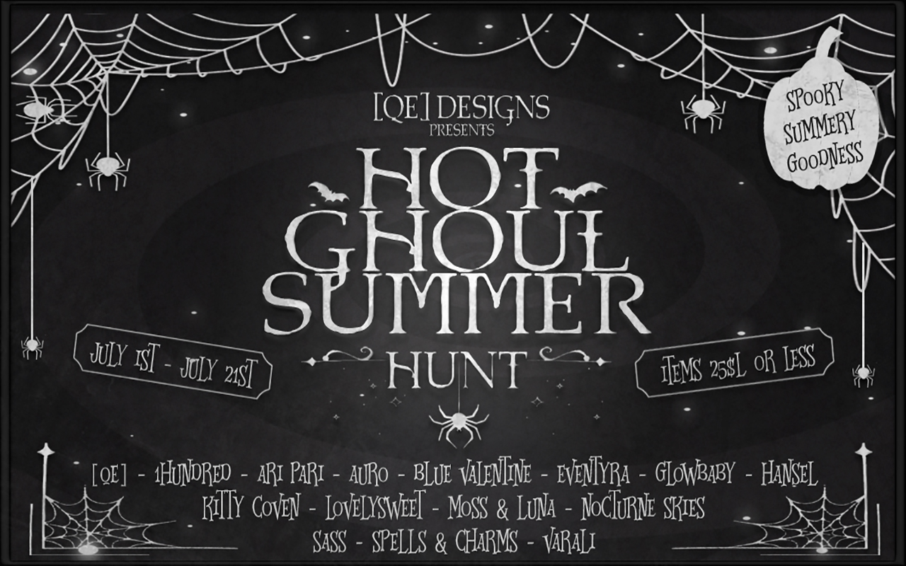 ADVENTURE AWAITS YOU AT THE HOT GHOUL SUMMER HUNT