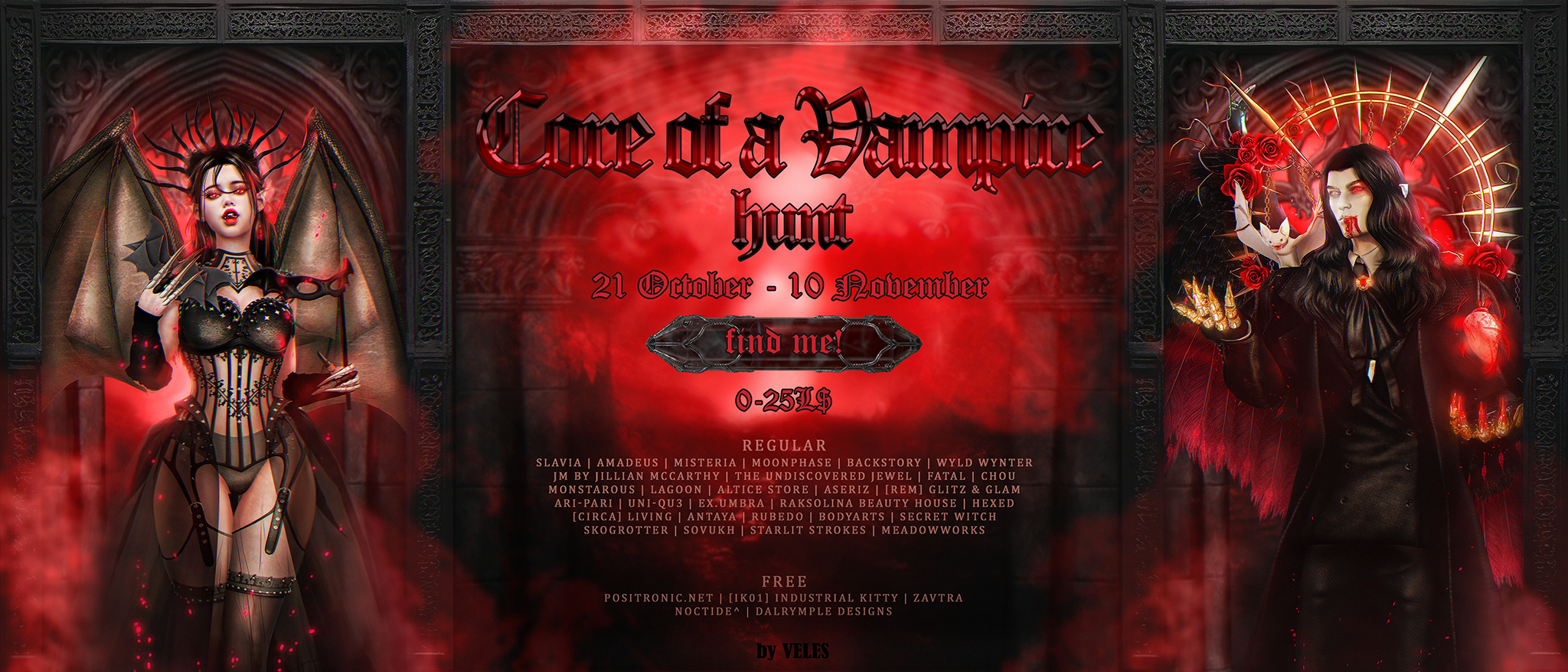 DARE TO ENTER CORE OF A VAMPIRE HUNT