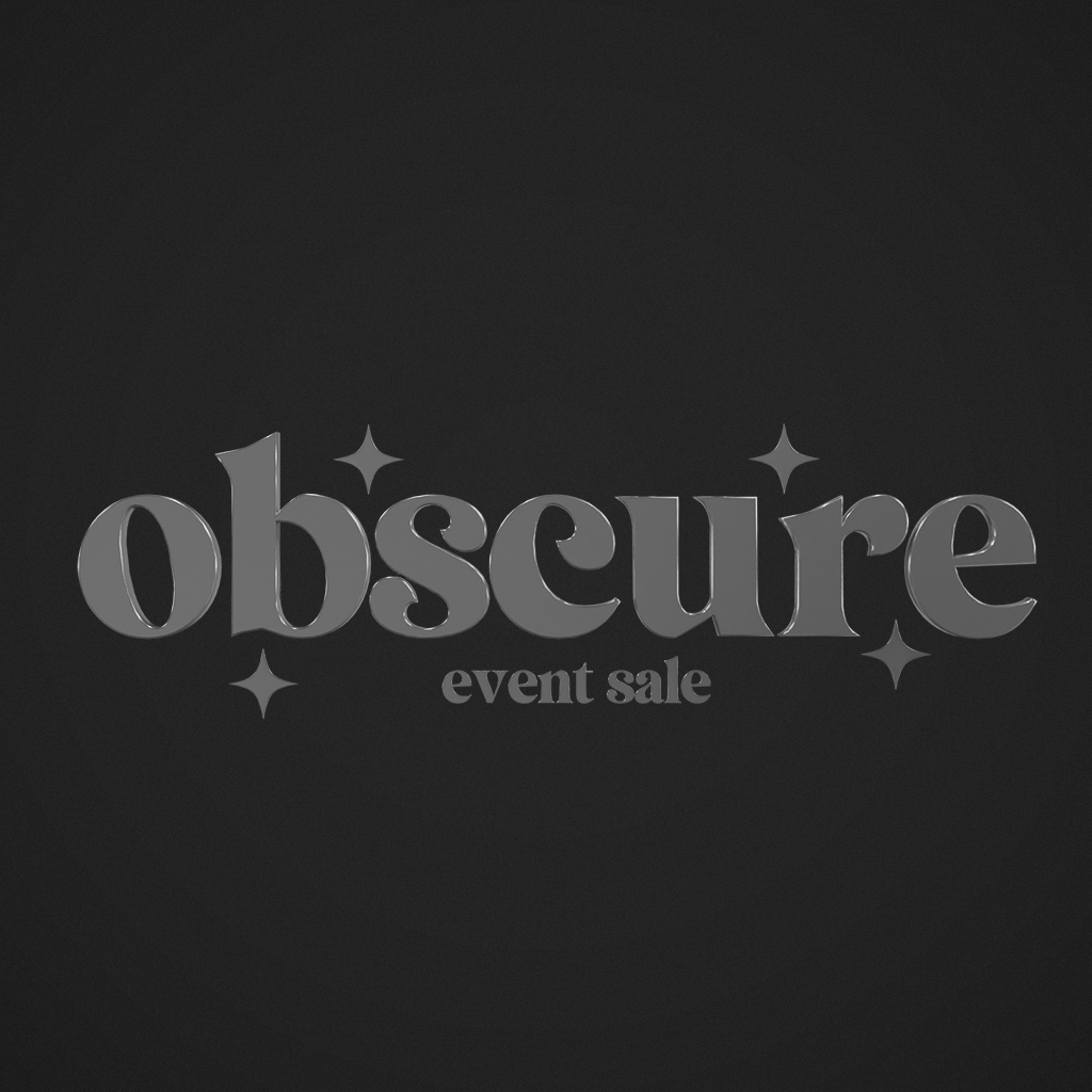 EXPLORE THE UNSEEN AT THE OBSCURE EVENT SALE