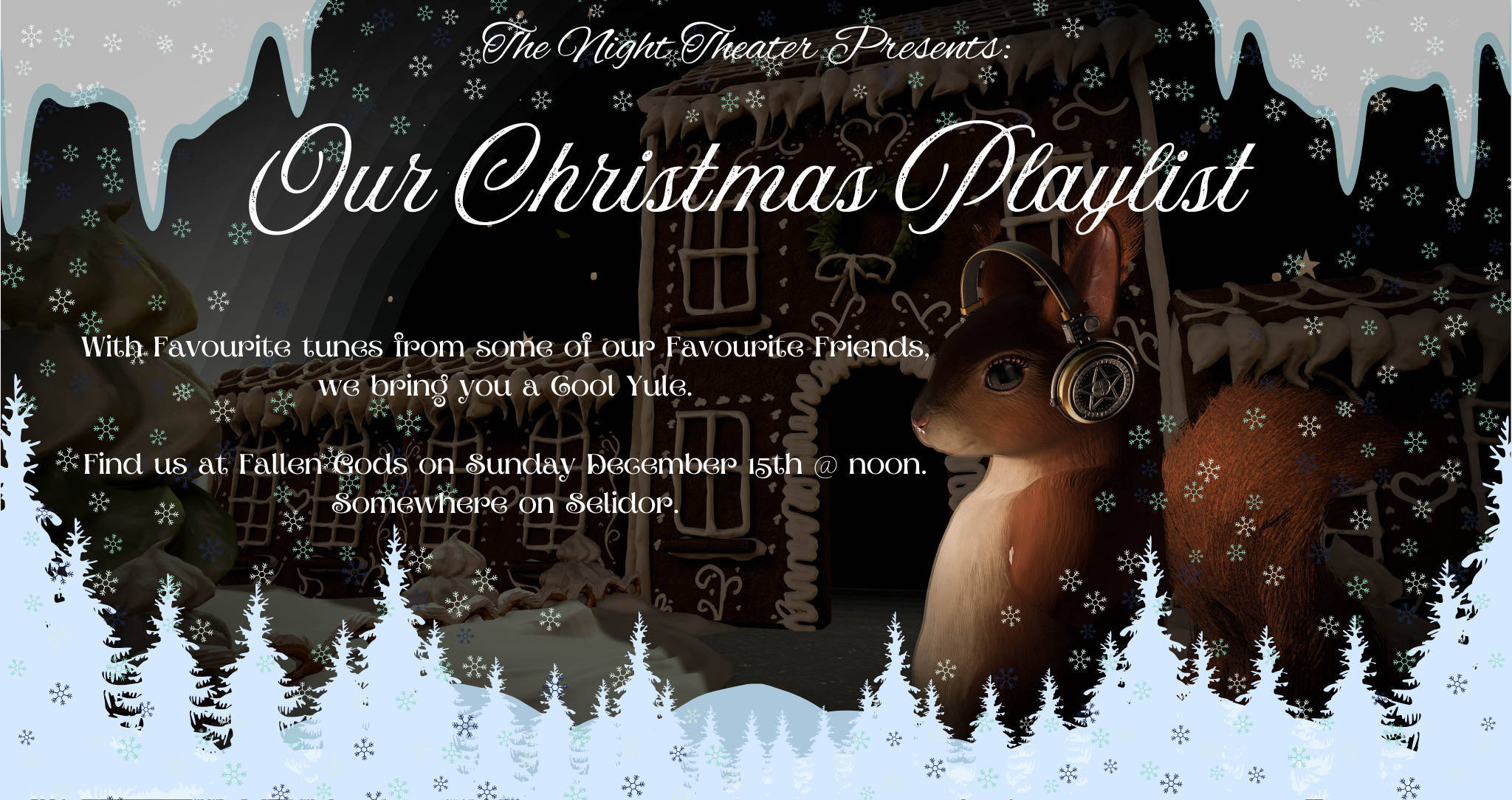 NIGHT THEATRE PRESENTS: OUR CHRISTMAS PLAYLIST 2024