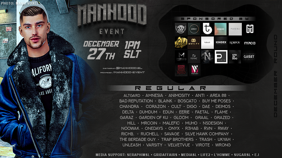 DECK THE HALLS WITH DEALS FROM MANHOOD EVENT!