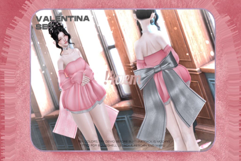 Valentina Set - Legacy/Reborn/+mods, L$250-L$299 each/L$580-L$1500 each FP