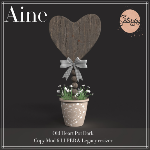 Old Heart Pot Decor	&lt;a href=&quot;http://maps.secondlife.com/secondlife/The%20Trace/131/212/22&quot;&gt;Teleport&lt;/a&gt;