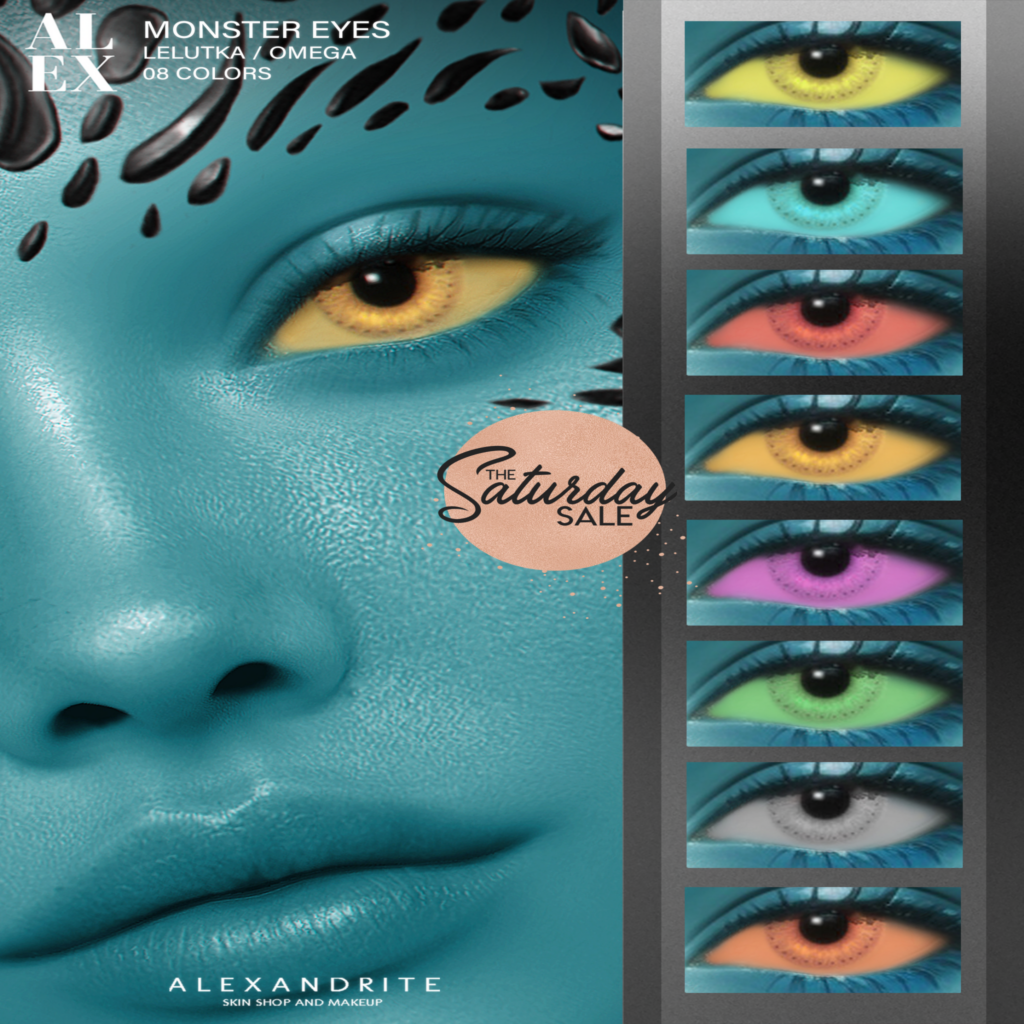 Monster Eyes - EvoX/Omega	&lt;a href=&quot;http://maps.secondlife.com/secondlife/Scott/57/74/1084&quot;&gt;Teleport&lt;/a&gt;