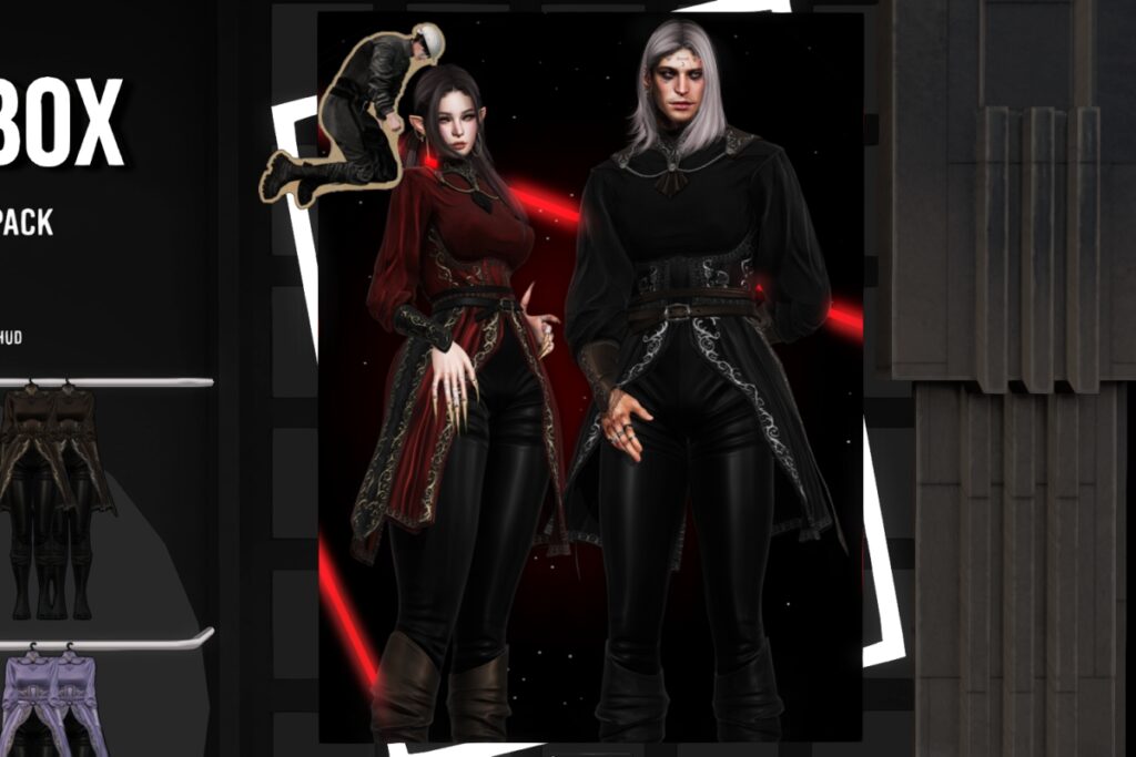 Kelin Outfit - Jake/Legacy F+M/MaitreyaX/Reborn/+mods, L$290 each/L$590 each FP/L$1900 MP