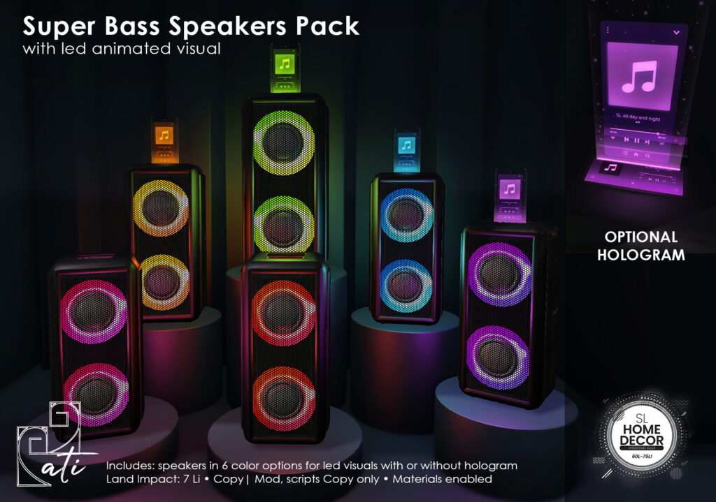 Super Bass Speakers Pack