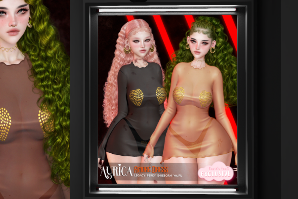 Amore Dress - Legacy/Reborn/+mods, L$199 each/L$999 FP