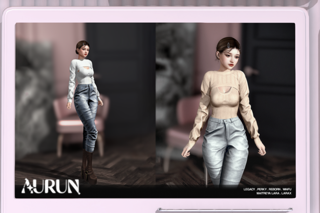 Silvia Top &amp; Pants - Legacy/Maitreya/Reborn/+mods, L$300 each/L$1000 each FP