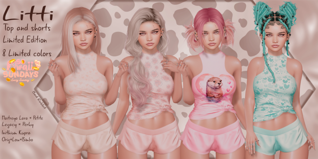 Litti Outfit - Inithium/Legacy/Maitreya/+mods	&lt;a href=&quot;http://maps.secondlife.com/secondlife/Sweet%20Emotion/2/160/21&quot;&gt;Teleport&lt;/a&gt;