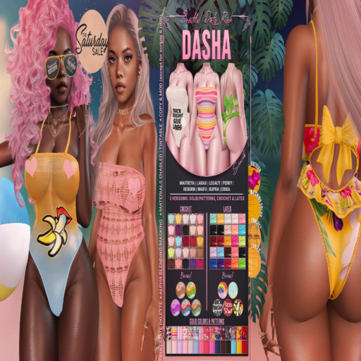 Dasha Swimsuit - Erika/Inithium/Legacy/Maitreya/Reborn/+mods	&lt;a href=&quot;http://maps.secondlife.com/secondlife/Beautiful%20Dirty%20Rich/117/137/22&quot;&gt;Teleport&lt;/a&gt;