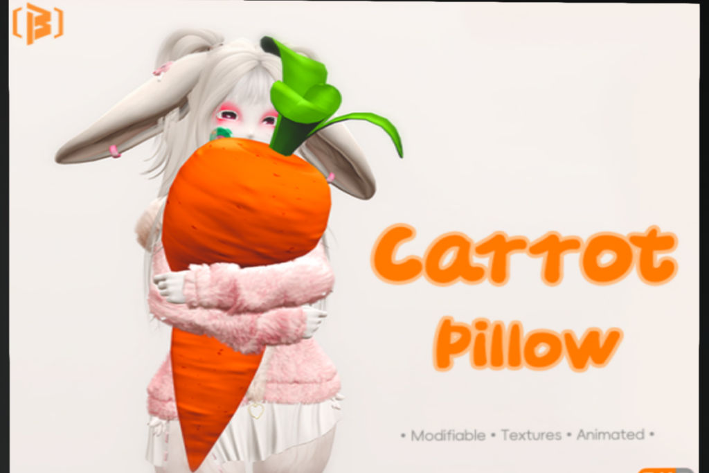 Carrot Pillow, L$99