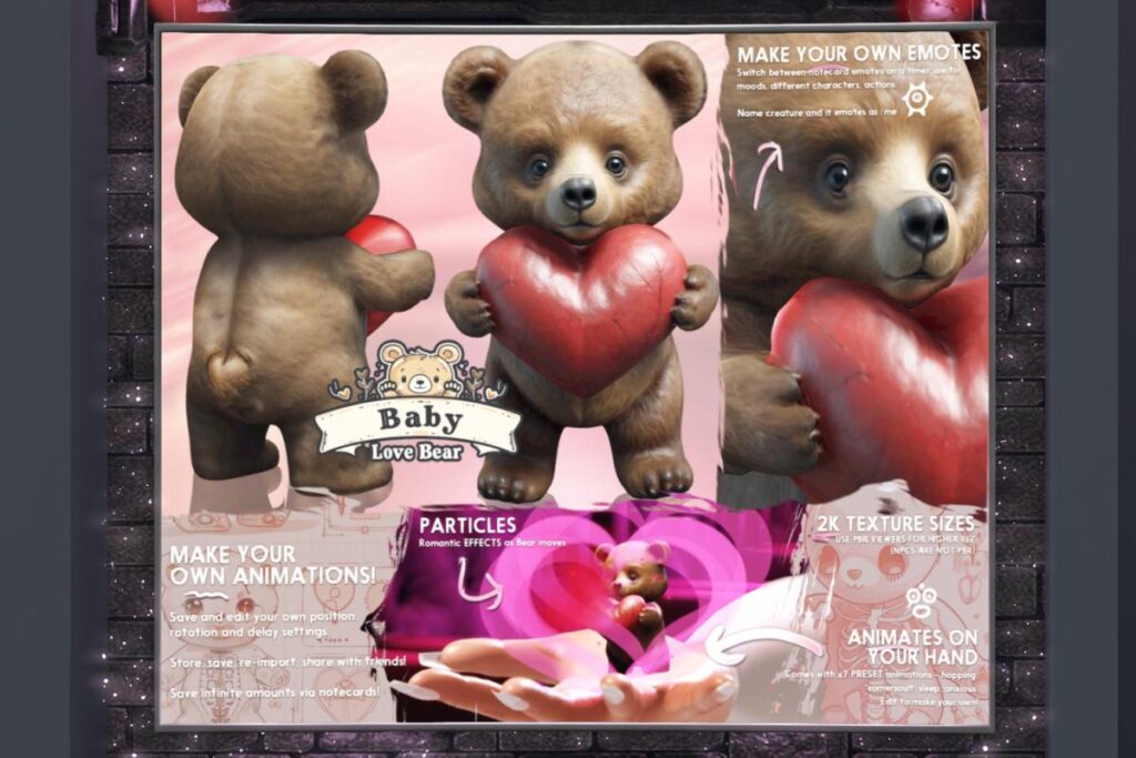 Baby Love Bear, L$375