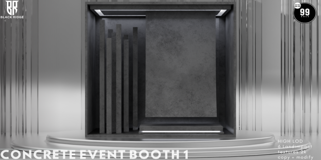 Concrete Vent Booth 1