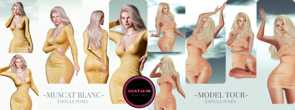 Muscat Blanc and Model Tour Pose Packs