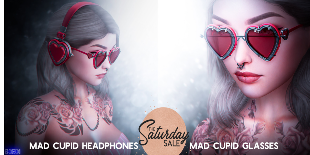 Mad Cupid Headphones &amp; Mad Cupid Glasses	&lt;a href=&quot;http://maps.secondlife.com/secondlife/Daydreaming/19/66/22&quot;&gt;Teleport&lt;/a&gt;