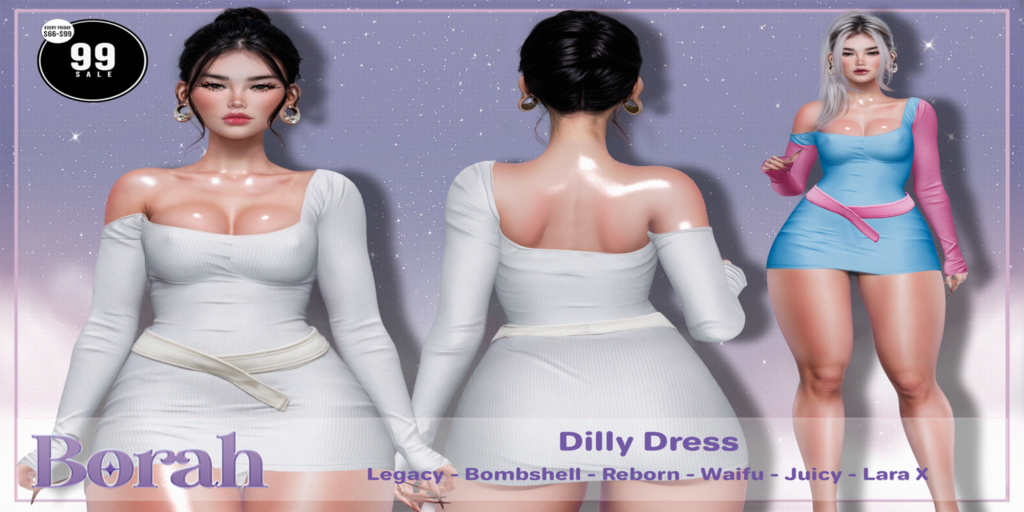 Dilly Dress - Legacy/MaitreyaX/Reborn/+mods