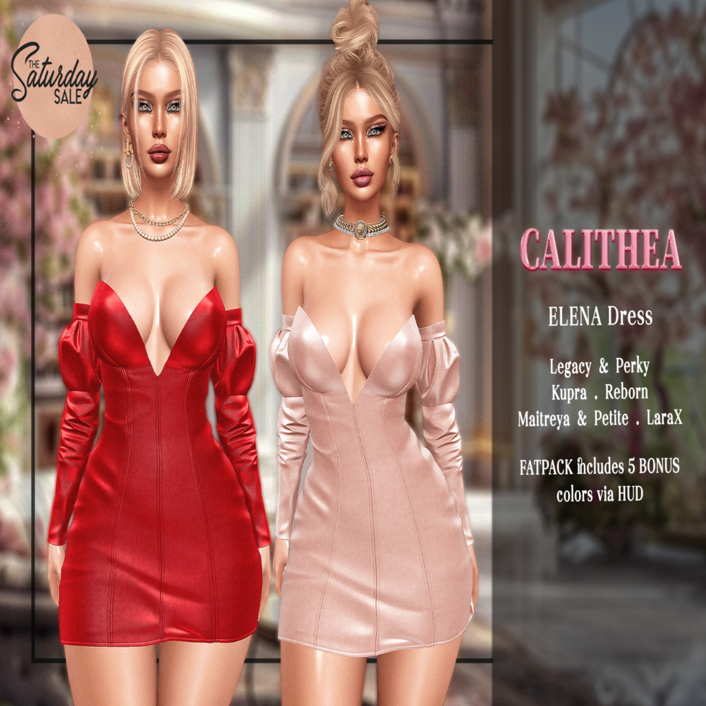 Elena Dress - Inithium/Legacy/Maitreya/Reborn/+mods