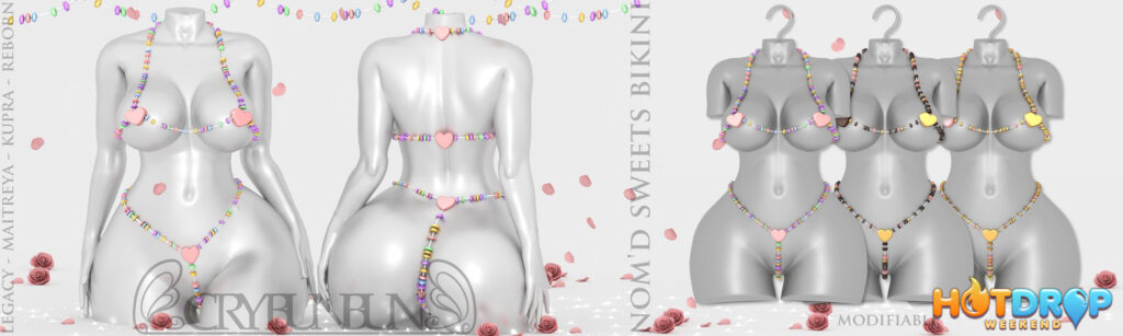 Nom&#039;d Sweets Bikini - Inithium/Legacy/Maitreya/Reborn