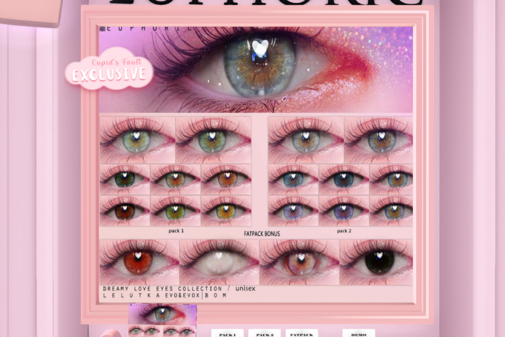 Dreamy Love Eyes - Bom/Evo/Evo X, L$380 each/L$700 FP