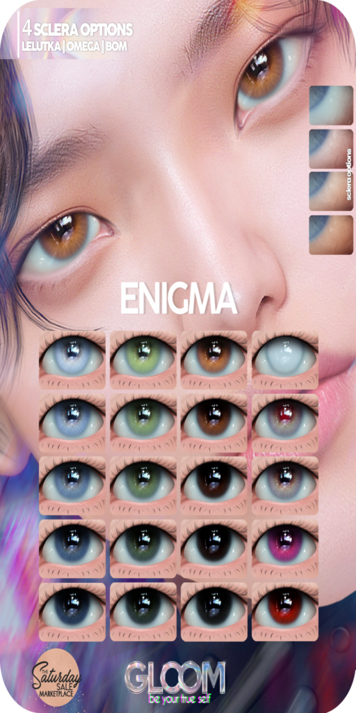 Enigma Eyes - BOM/Lelutka/Omega