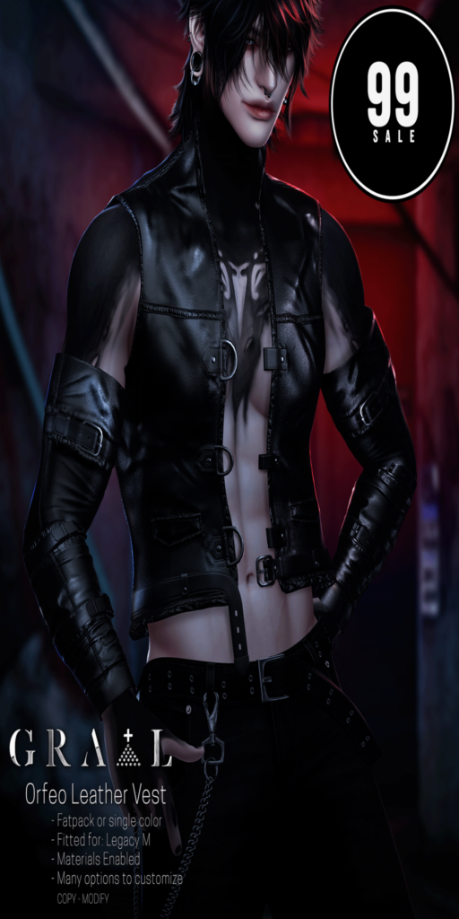 Orfeo Leather Vest - Legacy