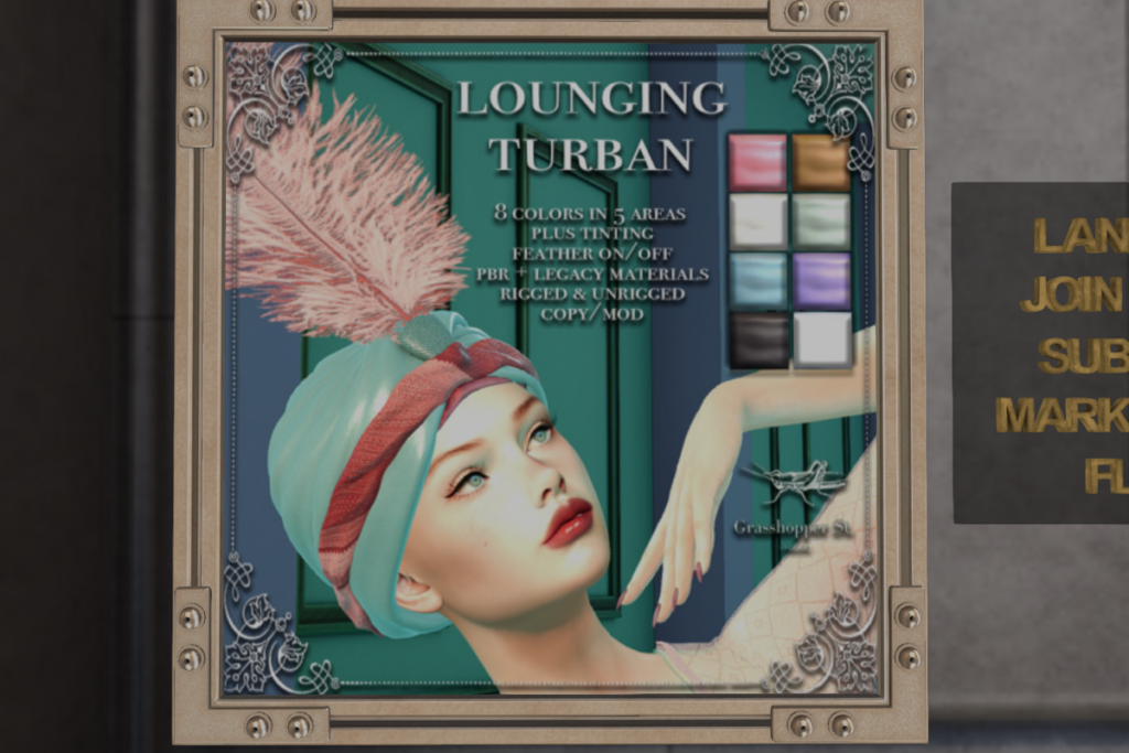 Lounging Turban, L$263