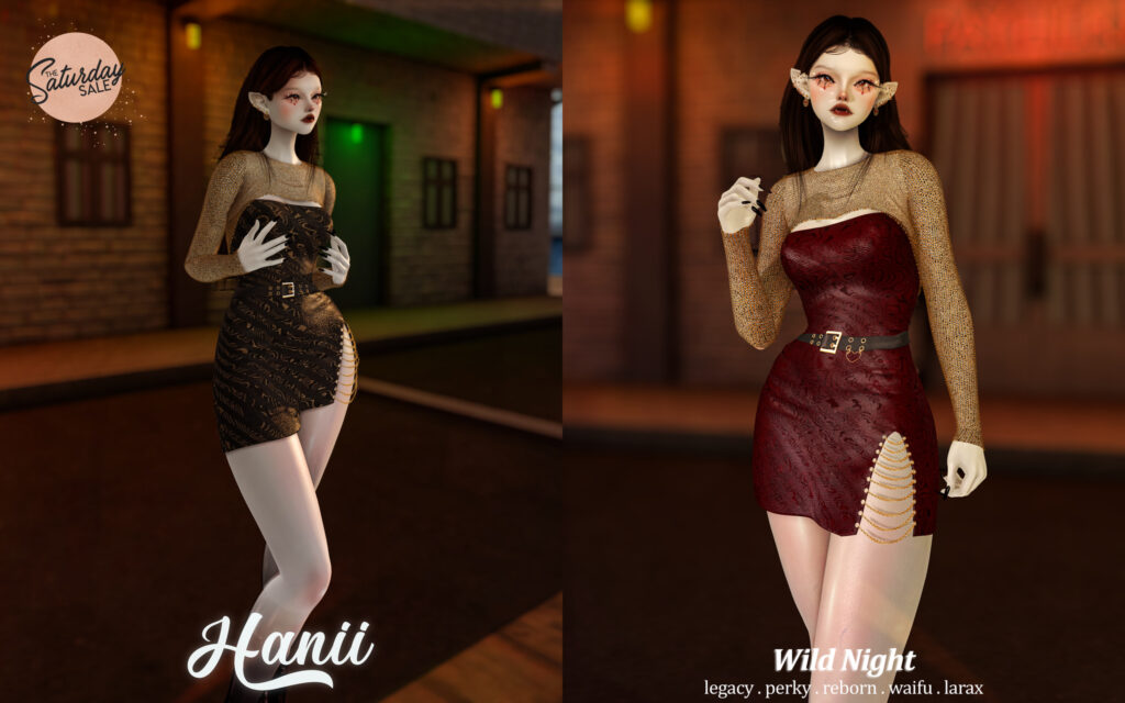 Wild Night Dress - Legacy/MaitreyaX/Reborn/+mods	&lt;a href=&quot;http://maps.secondlife.com/secondlife/Dream%20Lake/138/113/25&quot;&gt;Teleport&lt;/a&gt;