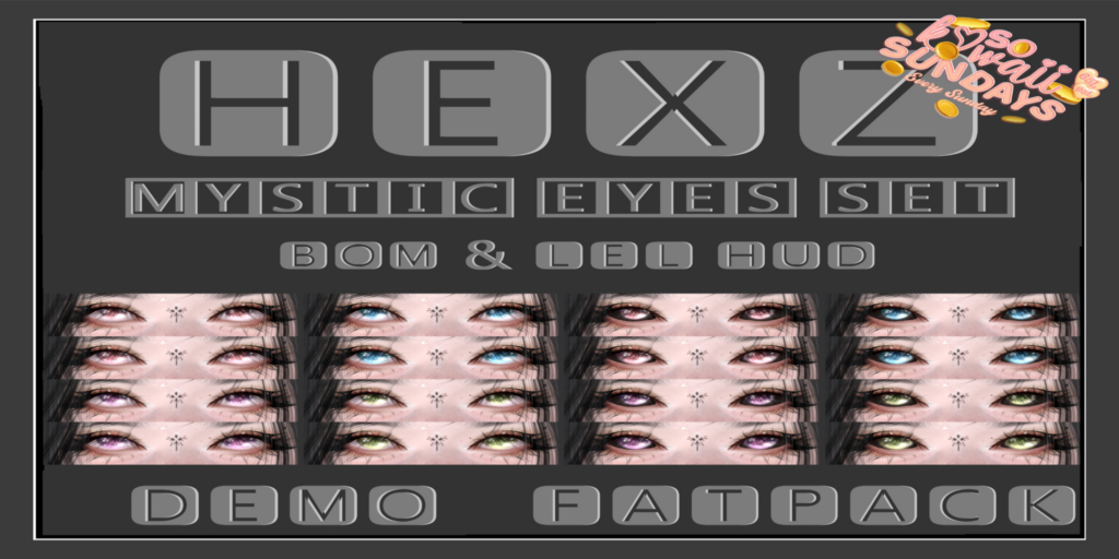 Mystic Eyes Set - BOM/EvoX	&lt;a href=&quot;http://maps.secondlife.com/secondlife/Black%20Art/150/98/2501&quot;&gt;Teleport&lt;/a&gt;