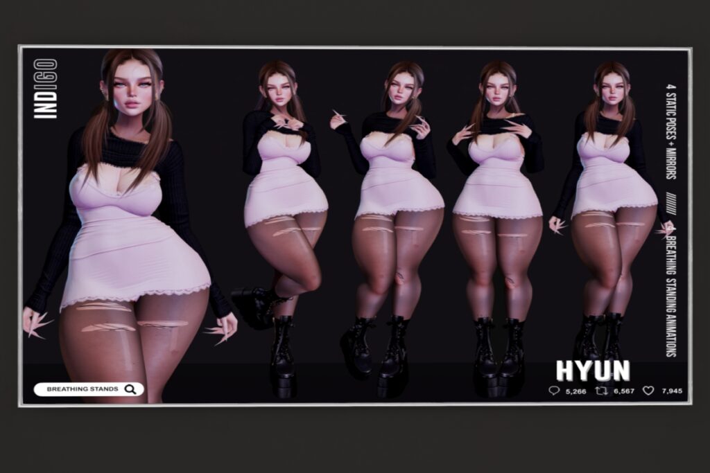 Hyun Poses, L$299