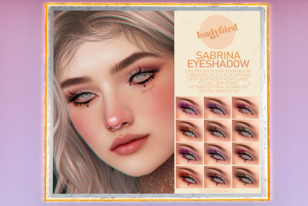 Sabrina Eyeshadow - EvoX, L$299