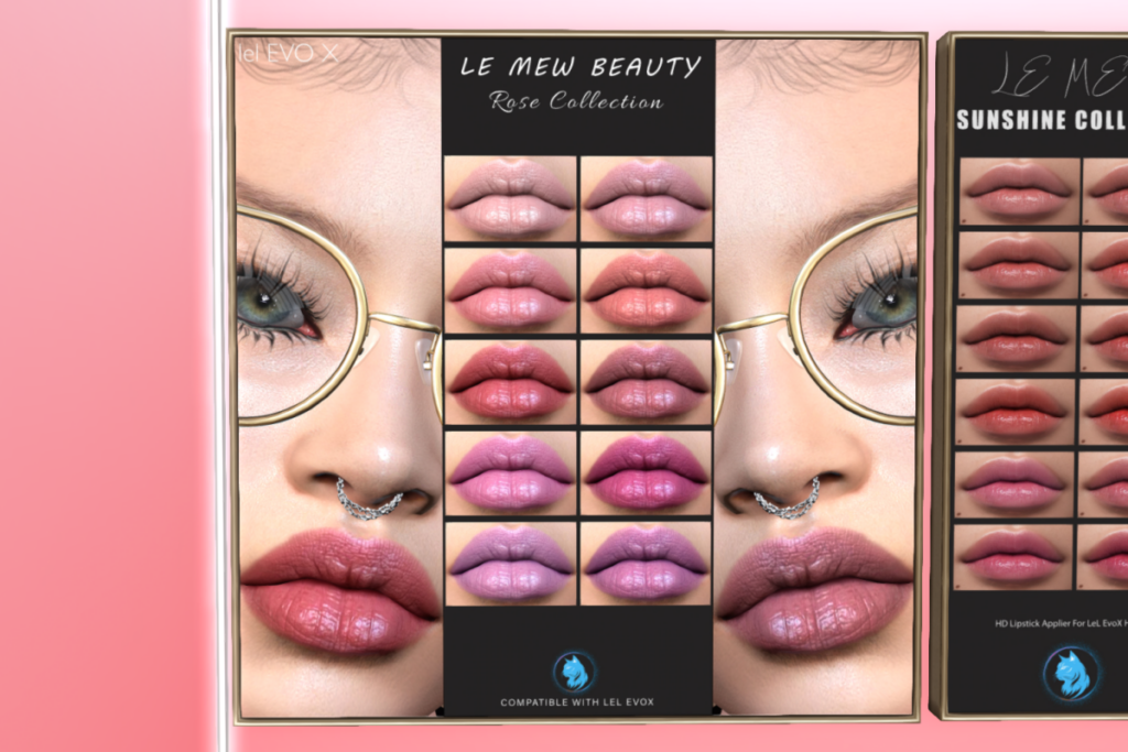 Rose Lipstick Collection - EvoX, L$240