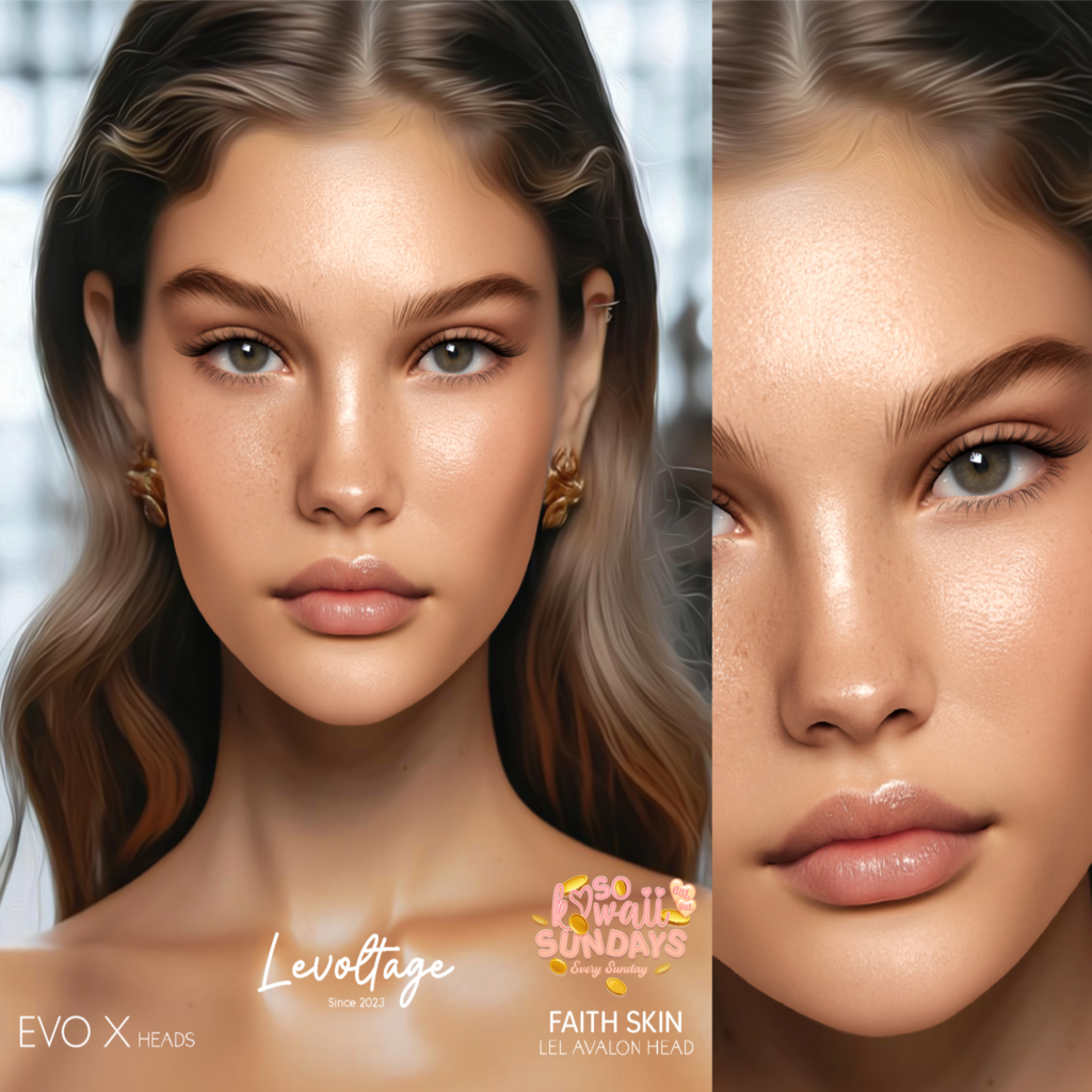 Faith Skin - EvoX	&lt;a href=&quot;http://maps.secondlife.com/secondlife/Marinella/44/93/499&quot;&gt;Teleport&lt;/a&gt;