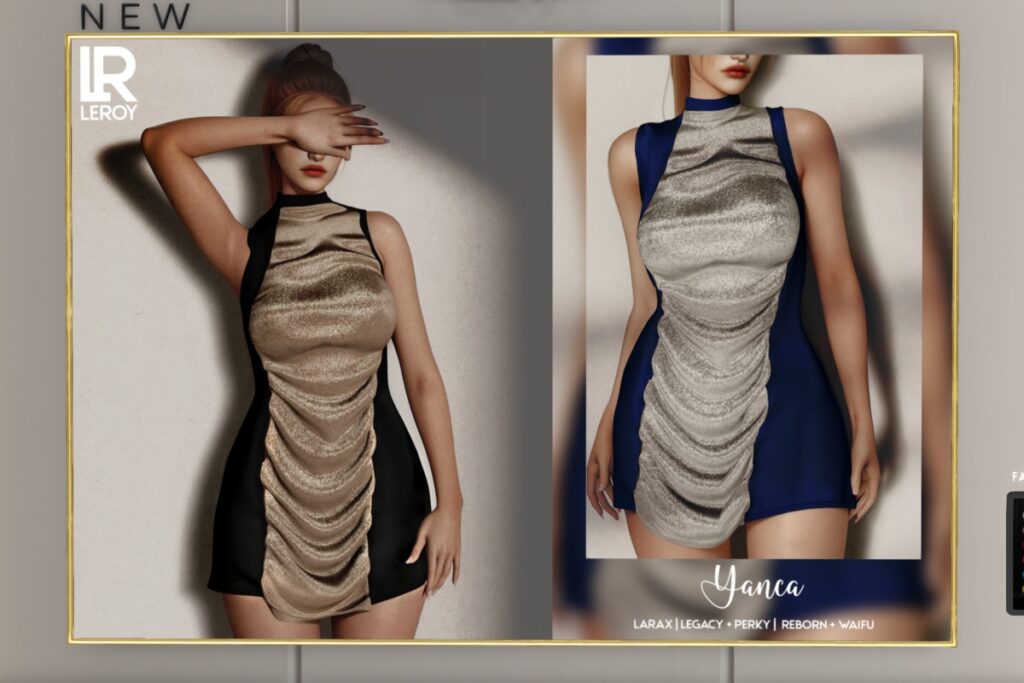 Yanca Dress - Legacy/MaitreyaX/Reborn/+mods, L$229 each/L$1399 FP