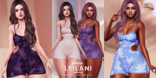 Leilani Romper - Legacy/MaitreyaX/Reborn/+mods	&lt;a href=&quot;http://maps.secondlife.com/secondlife/Little%20Fox%20Flagship/221/145/801&quot;&gt;Teleport&lt;/a&gt;