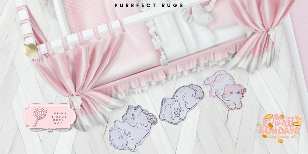 Purrfect Rugs	&lt;a href=&quot;http://maps.secondlife.com/secondlife/Lollipop%20Island/37/239/3201&quot;&gt;Teleport&lt;/a&gt;