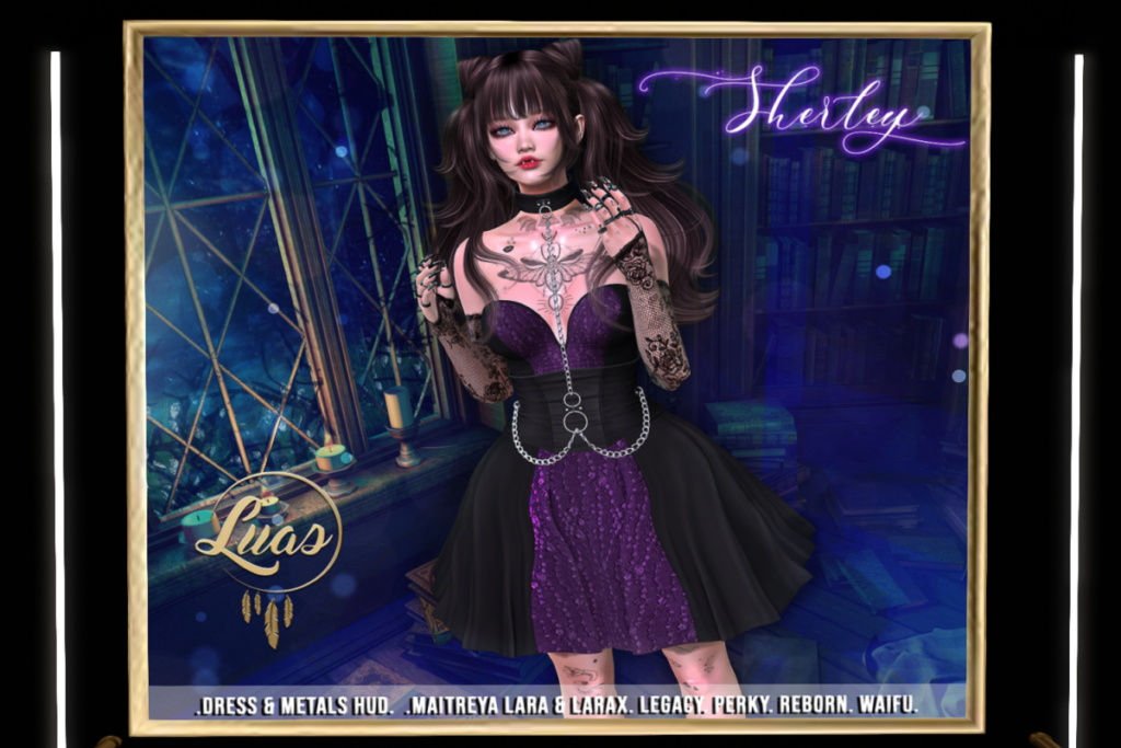 Sherley Dress - Legacy/Maitreya/Reborn/+mods, L$249 each/L$899 FP