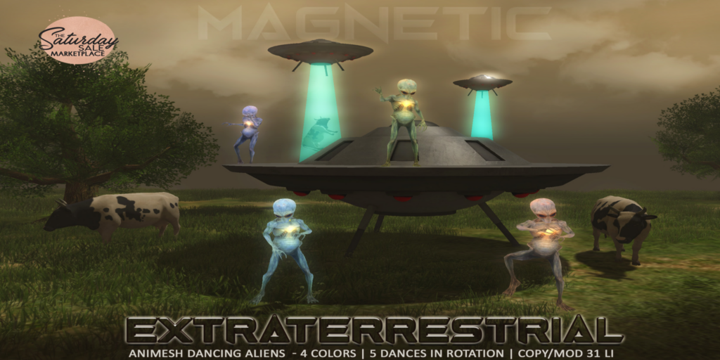 Extraterrestrial Animesh Dancing Aliens