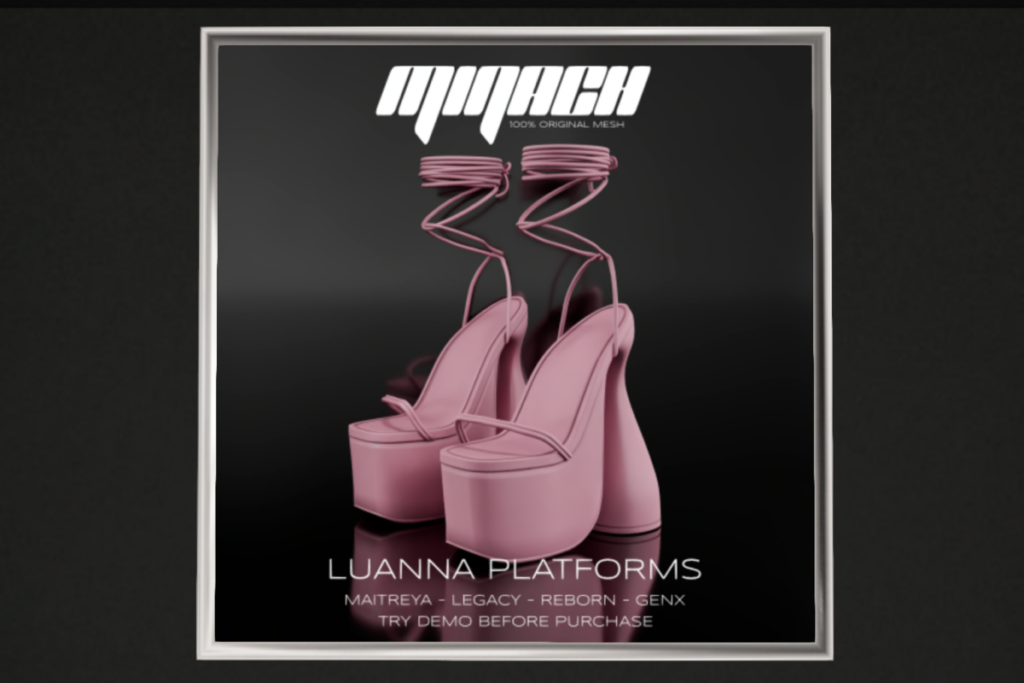 Luanna Platforms - GenX/Legacy/Maitreya/Reborn, L$299 FP