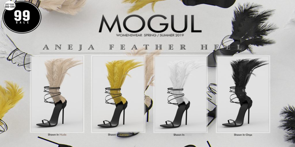 Aneja Feather Heel - Fits Not Listed