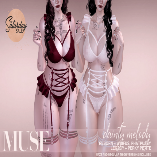 Dainty Melody Lingerie - Legacy/Reborn/+mods	&lt;a href=&quot;http://maps.secondlife.com/secondlife/Moon%20Elixir/210/211/463&quot;&gt;Teleport&lt;/a&gt;