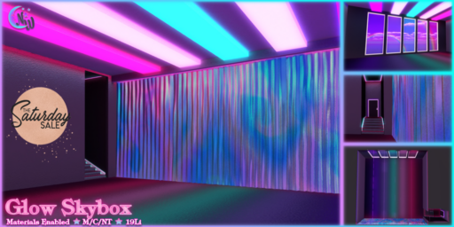 Glow Skybox	&lt;a href=&quot;http://maps.secondlife.com/secondlife/Neon%20Coven/126/107/996&quot;&gt;Teleport&lt;/a&gt;