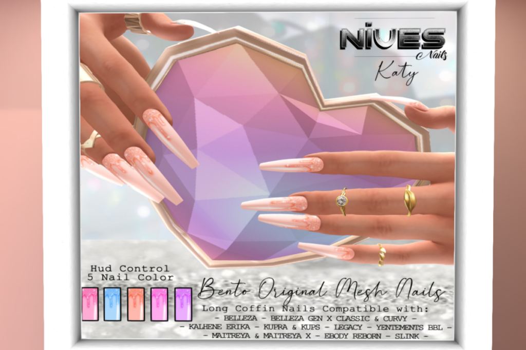 Katy Nails - See Ad For Fits, L$119