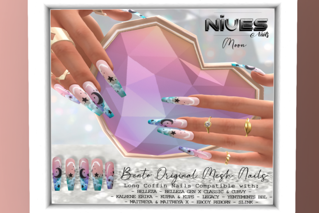 Moon Nails - See Ad For Fits, L$79