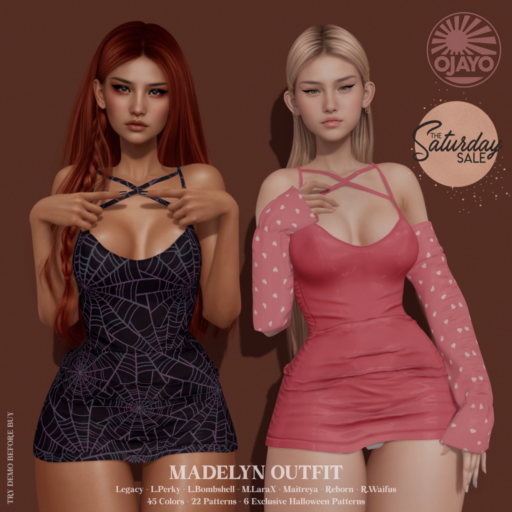 Madelyn Outfit - Legacy/Maitreya/Reborn/+mods	&lt;a href=&quot;http://maps.secondlife.com/secondlife/Pahvo/198/165/501&quot;&gt;Teleport&lt;/a&gt;