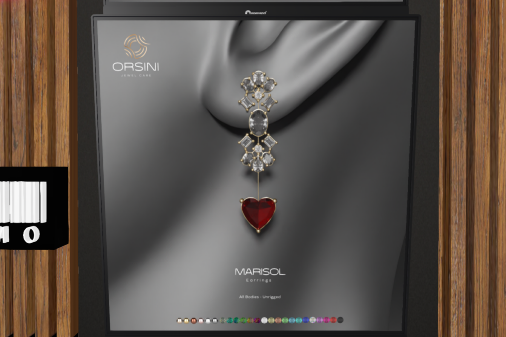 Marisol Earrings, L$289