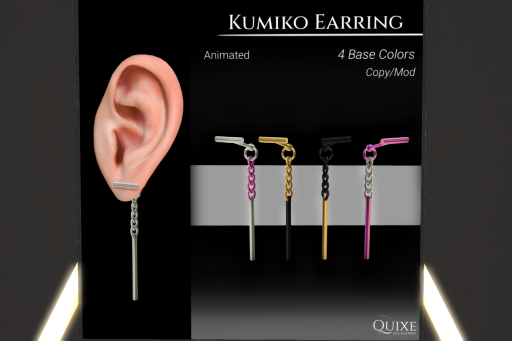 Kumiko Earring, L$299