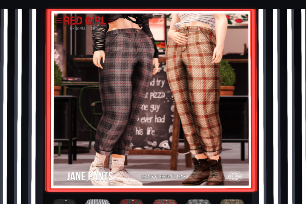 Jane Pants - Legacy/MaitreyaX/Reborn, L$249 each/L$999 FP