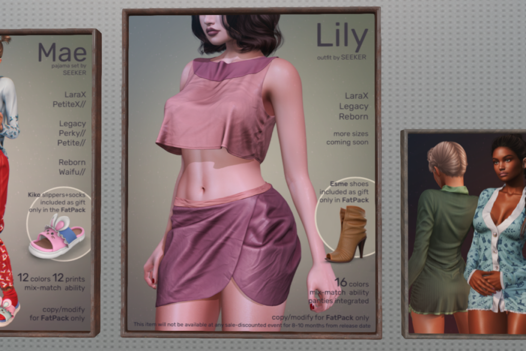 Lily Outfit - Legacy/MaitreyaX/Reborn, L$1299 FP