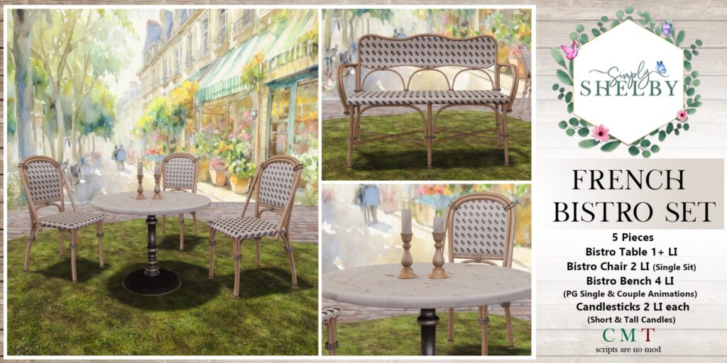 French Bistro Set